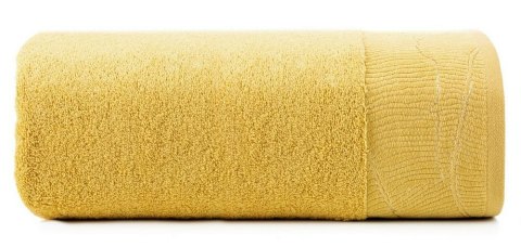 Ręcznik Metalic 30x50 musztardowy 485g/m2 frotte Eurofirany Ręcznik Metalic 30x50 musztardowy 485g/m2 frotte Eurofirany