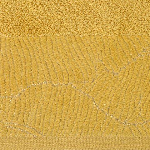 Ręcznik Metalic 30x50 musztardowy 485g/m2 frotte Eurofirany Ręcznik Metalic 30x50 musztardowy 485g/m2 frotte Eurofirany