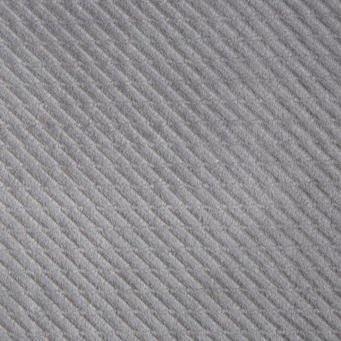 Zasłona 140x250 Eliza srebrna gotowa na przelotkach welurowa z drobnym wytłaczanym wzorkiem geometrycznym Eurofirany Zasłona 140x250 Eliza srebrna gotowa na przelotkach welurowa z drobnym wytłaczanym wzorkiem geometrycznym Eurofirany