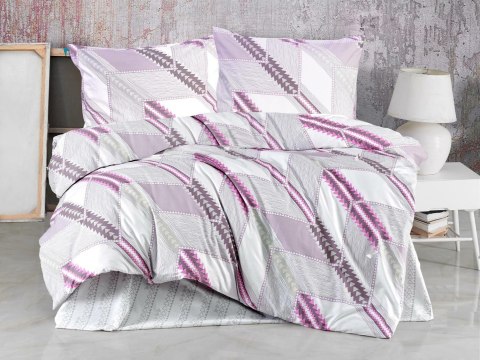 Pościel bawełniana 220x200 Azur fioletowa wrzosowa geometria Cottonlove Exclusive 4 Pościel bawełniana 220x200 Azur fioletowa wrzosowa geometria Cottonlove Exclusive 4