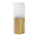 Wazon 15x40 Blanca 7 biały złoty ze szkła artystycznego Limited Collection Eurofirany Wazon 15x40 Blanca 7 biały złoty ze szkła artystycznego Limited Collection Eurofirany