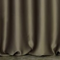 Zasłona 140x250 Harmony brązowa złota liście miłorzębu gotowa na przelotkach Eurofirany Zasłona 140x250 Harmony brązowa złota liście miłorzębu gotowa na przelotkach Eurofirany