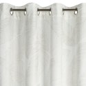 Zasłona 140x250 Luna 2A biała szampańska liście welurowa gotowa na przelotkach Limited Collection Eurofirany Zasłona 140x250 Luna 2A biała szampańska liście welurowa gotowa na przelotkach Limited Collection Eurofirany