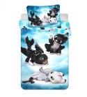 Pościel bawełniana 100x135 Jak wytresować smoka 8766 do łóżeczka poszewka 40x60 Pościel bawełniana 100x135 Jak wytresować smoka 8766 do łóżeczka poszewka 40x60