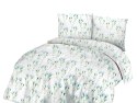 Pościel bawełniana 160x200 biała miętowa łąka 71463/1 Cottonlove 3 Pościel bawełniana 160x200 biała miętowa łąka 71463/1 Cottonlove 3