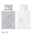 Pościel bawełniana 90x120 Słonik 3621 A mam już tyle lat miesięcy i dni różowa szara dziecięca Kids 1 Pościel bawełniana 90x120 Słonik 3621 A mam już tyle lat miesięcy i dni różowa szara dziecięca Kids 1