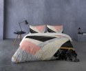 Pościel satynowa 160x200 geometria kremowa pudrowa czarna Prestige 1 Pościel satynowa 160x200 geometria kremowa pudrowa czarna Prestige 1