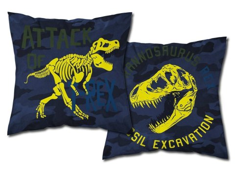 Poszewka świecąca w ciemności 40x40 dinozaury t-rex moro wojskowe PF 06 fluorescencyjna Poszewka świecąca w ciemności 40x40 dinozaury t-rex moro wojskowe PF 06 fluorescencyjna