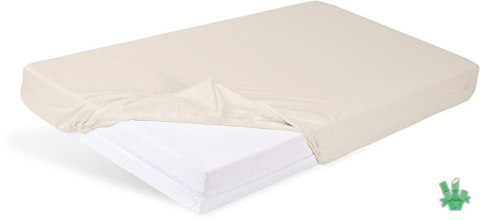 Prześcieradło bambusowe z gumką 60x120 Bamboo 15 beżowe do łóżeczka dziecięce Prześcieradło bambusowe z gumką 60x120 Bamboo 15 beżowe do łóżeczka dziecięce