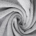 Ręcznik 30x50 Amanda srebrny z ozdobną welurową bordiurą w pasy frotte 500 g/m2 Eurofirany Ręcznik 30x50 Amanda srebrny z ozdobną welurową bordiurą w pasy frotte 500 g/m2 Eurofirany