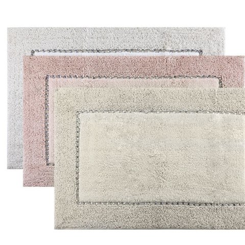Dywanik 50x70 Chic musztardowy z bawełny zdobiony kryształkami w stylu glamour Eurofirany Dywanik 50x70 Chic musztardowy z bawełny zdobiony kryształkami w stylu glamour Eurofirany