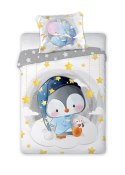 Pościel dziecięca 100x135 pingwinek 006 Przytulaki bawełniana poszewka 40x60 Pościel dziecięca 100x135 pingwinek 006 Przytulaki bawełniana poszewka 40x60
