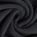 Ręcznik 50x90 Mabel czarny z kontrastującym obszyciem krawędzi frotte 500 g/m2 Eurofirany Ręcznik 50x90 Mabel czarny z kontrastującym obszyciem krawędzi frotte 500 g/m2 Eurofirany