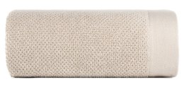 Ręcznik 50x90 Riso beżowy z efektem ryżowym frotte 550 g/m2 Eurofirany