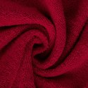 Ręcznik 70x140 Amanda czerwony z ozdobną welurową bordiurą w pasy frotte 500 g/m2 Eurofirany Ręcznik 70x140 Amanda czerwony z ozdobną welurową bordiurą w pasy frotte 500 g/m2 Eurofirany