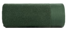 Ręcznik 70x140 Riso zielony ciemny z efektem ryżowym frotte 550 g/m2 Eurofirany