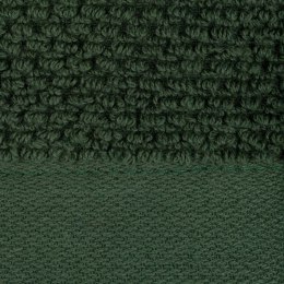 Ręcznik 70x140 Riso zielony ciemny z efektem ryżowym frotte 550 g/m2 Eurofirany