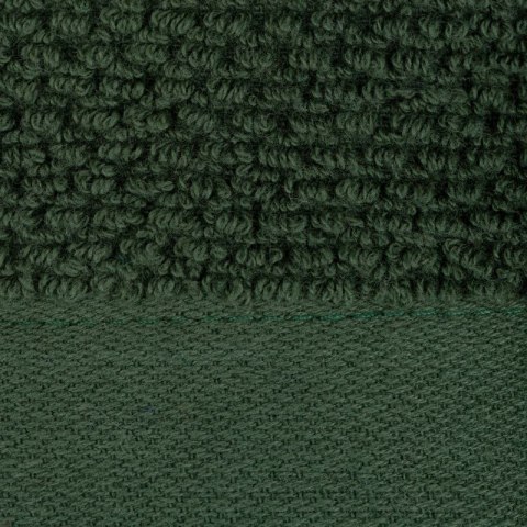 Ręcznik 70x140 Riso zielony ciemny z efektem ryżowym frotte 550 g/m2 Eurofirany Ręcznik 70x140 Riso zielony ciemny z efektem ryżowym frotte 550 g/m2 Eurofirany
