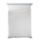 Narzuta dekoracyjna 170x210 Boni 5 biała geometryczna Narzuta dekoracyjna 170x210 Boni 5 biała geometryczna