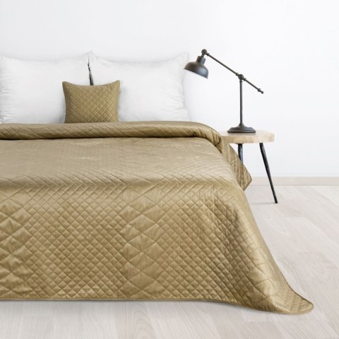 Narzuta dekoracyjna 170x210 Luiz 3 beżowa welurowa geometryczna Narzuta dekoracyjna 170x210 Luiz 3 beżowa welurowa geometryczna