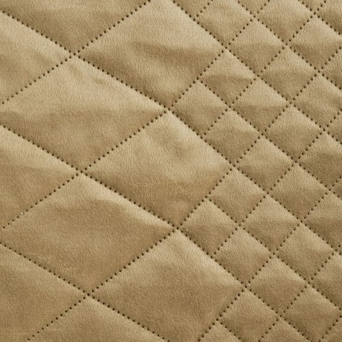 Narzuta dekoracyjna 170x210 Luiz 3 beżowa welurowa geometryczna Narzuta dekoracyjna 170x210 Luiz 3 beżowa welurowa geometryczna