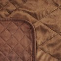 Narzuta dekoracyjna 170x210 Luiz 3 ceglasta welurowa geometryczna Narzuta dekoracyjna 170x210 Luiz 3 ceglasta welurowa geometryczna