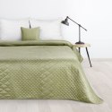 Narzuta dekoracyjna 170x210 Luiz 3 zielona jasna welurowa geometryczna Narzuta dekoracyjna 170x210 Luiz 3 zielona jasna welurowa geometryczna