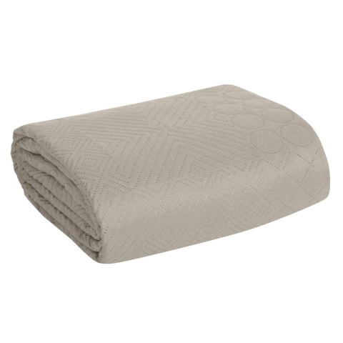 Narzuta dekoracyjna 220x240 Boni 5 srebrna geometryczna Narzuta dekoracyjna 220x240 Boni 5 srebrna geometryczna