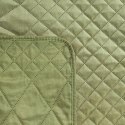 Narzuta dekoracyjna 220x240 Luiz 3 zielona jasna welurowa geometryczna Narzuta dekoracyjna 220x240 Luiz 3 zielona jasna welurowa geometryczna