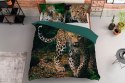 Pościel bawełniana 220x200 gepard zielona 3926 A Holland Natura 100 Pościel bawełniana 220x200 gepard zielona 3926 A Holland Natura 100