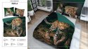 Pościel bawełniana 220x200 gepard zielona 3926 A Holland Natura 100 Pościel bawełniana 220x200 gepard zielona 3926 A Holland Natura 100