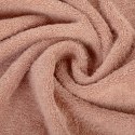 Ręcznik Avinion 50x90 pudrowy frotte z ozdobną bordiurą z wzorem wafla 500 g/m2 Terra Collection Eurofirany Ręcznik Avinion 50x90 pudrowy frotte z ozdobną bordiurą z wzorem wafla 500 g/m2 Terra Collection Eurofirany