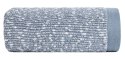 Ręcznik Palermo 1 50x90 niebieski kremowy frotte z efektem boucle 530 g/m2 Terra Collection Eurofirany
