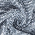 Ręcznik Palermo 1 50x90 niebieski kremowy frotte z efektem boucle 530 g/m2 Terra Collection Eurofirany