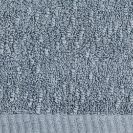 Ręcznik Palermo 50x90 niebieski frotte z efektem boucle 530 g/m2 Terra Collection Eurofirany