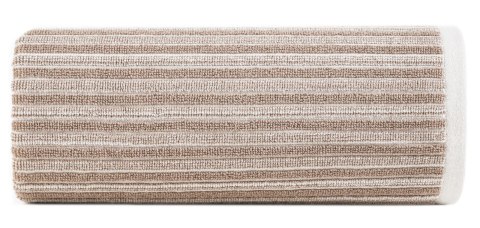 Ręcznik Seville 70x140 kremowy beżowy frotte z dodatkiem nici z recyklingu 480 g/m2 Terra Collection Eurofirany Ręcznik Seville 70x140 kremowy beżowy frotte z dodatkiem nici z recyklingu 480 g/m2 Terra Collection Eurofirany