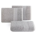 Ręcznik Seville 70x140 szary melanż frotte z dodatkiem nici z recyklingu 480 g/m2 Terra Collection Eurofirany Ręcznik Seville 70x140 szary melanż frotte z dodatkiem nici z recyklingu 480 g/m2 Terra Collection Eurofirany