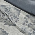 Pościel bawełniana 160x200 Palermo 10 szara niebieska Glamour bawełniana z żakardowym wzorem Terra Collection Eurofirany Pościel bawełniana 160x200 Palermo 10 szara niebieska Glamour bawełniana z żakardowym wzorem Terra Collection Eurofirany