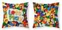 Poszewka dziecięca 40x40 klocki MF 18 Kids 114 Poszewka dziecięca 40x40 klocki MF 18 Kids 114