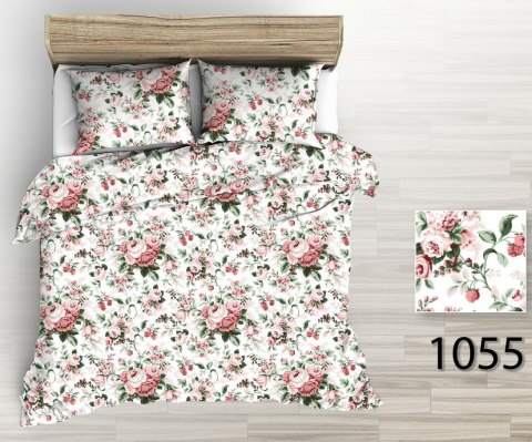 Poszewka z kory 70x80 biała bordowa peonie kwiaty 1055 zapinana na guziki 100% bawełna Poszewka z kory 70x80 biała bordowa peonie kwiaty 1055 zapinana na guziki 100% bawełna
