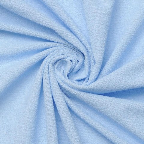 Prześcieradło nieprzemakalne 160x200 24 niebieskie frotte z gumką oddychające ochronne podkład Prześcieradło nieprzemakalne 160x200 24 niebieskie frotte z gumką oddychające ochronne podkład