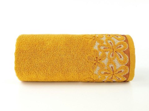 Ręcznik Bella 70x140 żółty kurkuma 450 g/m2 frotte Ręcznik Bella 70x140 żółty kurkuma 450 g/m2 frotte
