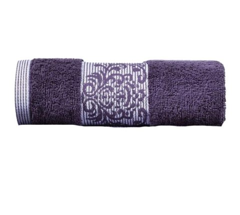 Ręcznik Gloria 70x140 śliwkowy 500g/m2 frotte Ręcznik Gloria 70x140 śliwkowy 500g/m2 frotte