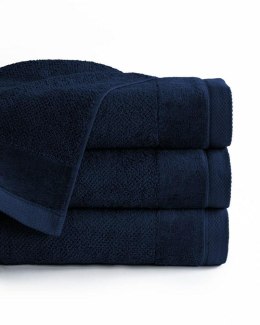 Ręcznik Vito 100x150 granatowy frotte bawełniany 550 g/m2