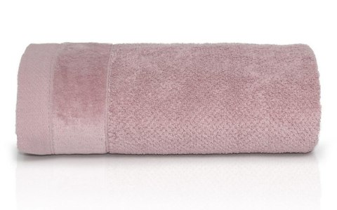Ręcznik Vito 100x150 różowy pudrowy frotte bawełniany 550 g/m2