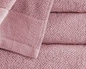 Ręcznik Vito 100x150 różowy pudrowy frotte bawełniany 550 g/m2
