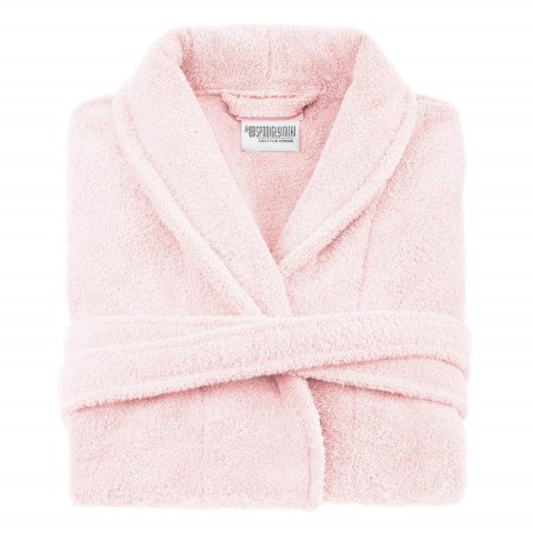 Szlafrok frotte Prestiż XS różowy pudrowy bawełniany hotelowy 450g/m2 Szlafrok frotte Prestiż XS różowy pudrowy bawełniany hotelowy 450g/m2