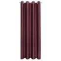 Zasłona 140x250 Avinion 1 bordowa gotowa na przelotkach z miękkiej tkaniny z efektem melanżu Terra Collection Eurofirany Zasłona 140x250 Avinion 1 bordowa gotowa na przelotkach z miękkiej tkaniny z efektem melanżu Terra Collection Eurofirany