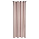 Zasłona 140x250 Avinion 4 pudrowa gotowa na przelotkach z tkaniny o strukturze płótna Terra Collection Eurofirany Zasłona 140x250 Avinion 4 pudrowa gotowa na przelotkach z tkaniny o strukturze płótna Terra Collection Eurofirany