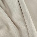 Zasłona 140x250 Seville 4 beżowa gotowa na przelotkach z tkaniny o naturalnym splocie Terra Collection Eurofirany